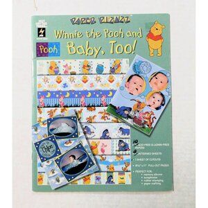Paper Pizazz Winnie The Pooh & Baby Too Scrapbook 8.5x11 Journal Paper
